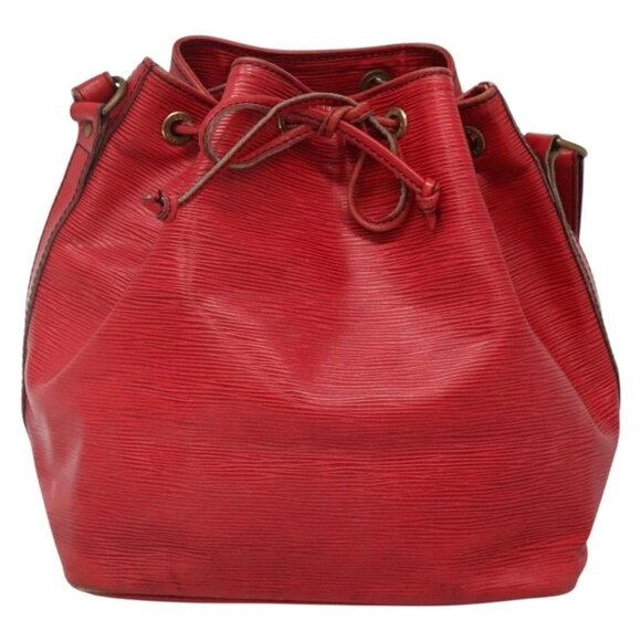 LOUIS VUITTON Epi Petit Noe Shoulder Bag Red - Picture 11 of 15